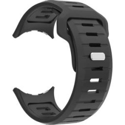 INF Bracelet de sport en silicone 45 mm pour Google Pixel Watch 3 Le noir