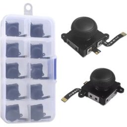 INF Lot de 10 Joysticks Analogiques TMR de Remplacement pour Nintendo Switch Joy-Con