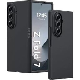 INF Coque Noire en PC Compatible avec Samsung Galaxy Z Fold7 - Protection Complète & Prise Confortable