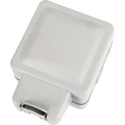 INF Boîte étanche pour prise extérieure verrouillable - Boîtier PC+ABS scellé en silicone compatible prises UK/US/EU/FR
