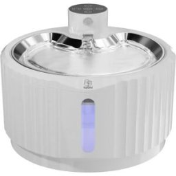 INF Fontaine à eau intelligente pour animaux - Distributeur d'eau automatique 2,8L avec charge sans fil et quadruple filtration