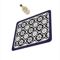 INF Tapis de Machine à Café en PU - Protection Imperméable, Résistante à l'Huile et Facile à Nettoyer