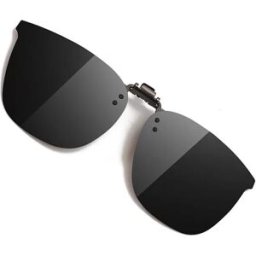 INF Lunettes de soleil polarisées à clipser - pour la conduite et l'extérieur Noir + Gris