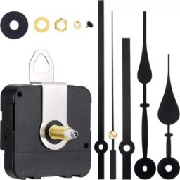 INF Mouvement d'horloge avec aiguilles noires Arbre I à couple élevé