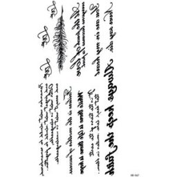 INF Manchon de tatouage temporaire - Lot de 5 model 2