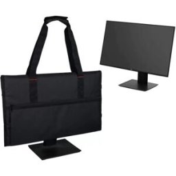 INF Housse pour moniteur portable - Sleeve rembourrée en toile Oxford pour moniteurs 24-27 inch avec mousse EPE, extérieur