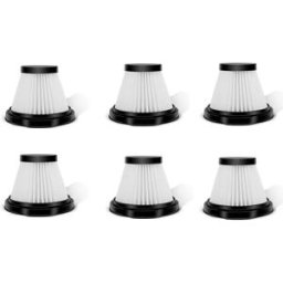 INF Lot de 6 filtres de remplacement compatibles avec les aspirateurs Delmar DX115S/DX115C