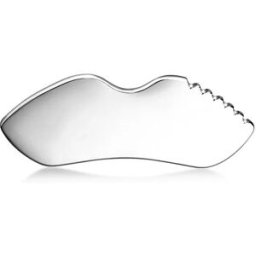 INF Outil de Gua Sha Facial en Acier Inoxydable en Forme d'Aile pour Tendre et Lifter
