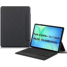 INF Étui Clavier Tactile 2-en-1 Compatible avec Tab S10 FE+ 13.1 Pouces (SM-X620/X626B 2025) - Couverture de Protection Clavier