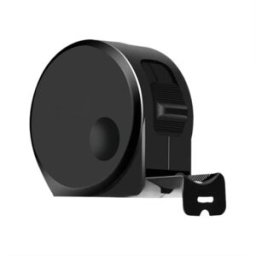 INF Mètre à Ruban en Acier Noir et Or Dépoli 3m/10ft - Robuste et Trempé
