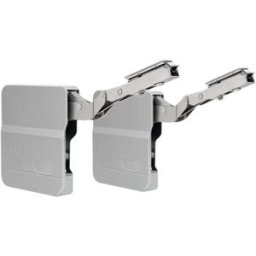 INF Tiges de maintien relevables pour meubles (lot de 2) - Couple réglable 580-1250, alliage et acier laminé à froid, fermeture