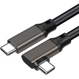 INF Câble de données coudé VR TYPE-C avec boîtier en aluminium 1,5 m
