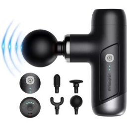 INF Pistolet de massage à six vitesses et quatre fréquences de vibration