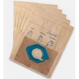INF Lot de 5 sacs à poussière en papier microfibre marron clair, compatibles avec les aspirateurs Nilfisk GA70/GM80/GM90