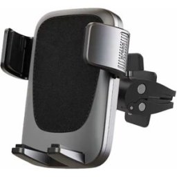 INF Support Téléphone Voiture Grille d'Aération - Noir, Auto-Serrage par Gravité, Rotation 360°