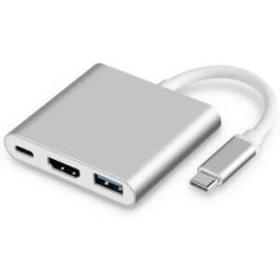 INF Hub USB-C 3-en-1 avec HDMI, USB 3.0 et chargement PD