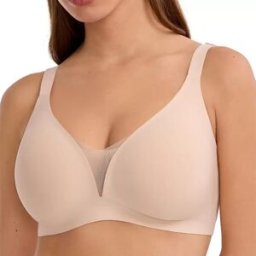 INF Soutien-gorge sans couture respirant pour grandes tailles - Effet Push-up en V profond, Soutien doux, Plusieurs couleurs et XXL peau