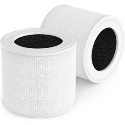INF Lot de 2 filtres de remplacement compatibles avec Levoit Core Mini-RF, filtre HEPA haute efficacité et purificateur d'air à