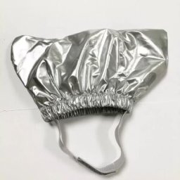 INF Bonnet de Douche Étanche pour Animaux - Protection des Oreilles pour Chiens et Chats Argent S