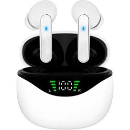 INF Écouteurs Bluetooth 5.4 sans fil DP4 Longue Autonomie Blanc