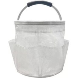 INF Panier de pique-nique pliable portable - Panier de rangement pliable en tissu Oxford Transparent