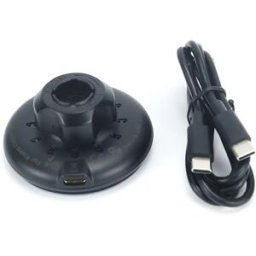 INF Support voiture magnétique Qi 2.0 15W avec ventouse - Rotatif 360°, réglable 270°, compatible avec Apple MagSafe