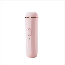 INF Lime électrique portable pour pieds - Râpe rechargeable avec têtes détachables Rose