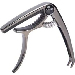INF Capodastre de Guitare en Alliage de Zinc - Noir Canon de Fusil avec Boîte de Couleur