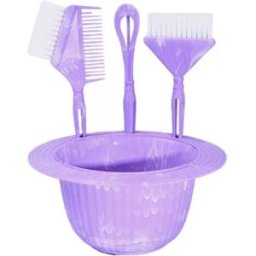 INF Kit de Teinture Capillaire Professionnel - Ensemble de 4 Pièces pour une Coloration Parfaite Violet