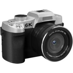 INF Appareil Photo Numérique Rétro 6K - 84MP, Zoom 18x, Écran Orientable, Idéal Voyage et Étudiants