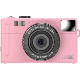 INF Appareil Photo Numérique 24MP Zoom 16x, Vidéo 1080P & Écran LCD 3.0" Rose