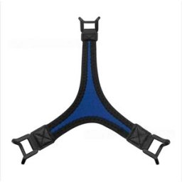 INF Sangle main triangulaire multifonction compatible avec iPad, liseuse et tablettes - Nylon haute élasticité prise à une main Bleu foncé