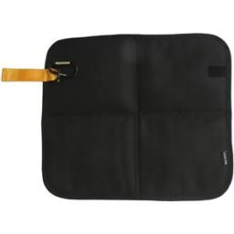 INF Coussin de Siège Pliable Portable pour Camping en Plein Air - Imperméable et Épais Le noir