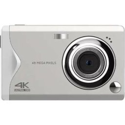 INF Appareil Photo Numérique 40MP Zoom 16x, Écran LCD 3.0", Vidéo 4K & Détecteur de Sourire Blanc