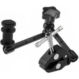 INF Support de caméra articulé 11 pouces avec pince crabe - Fixation robuste et réglable
