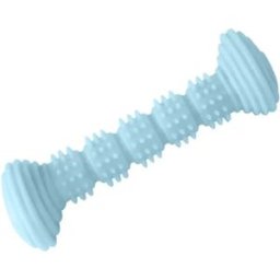 INF Jouet à mâcher TPR pour chien - Jouet interactif pour la dentition et le nettoyage des dents pour chiots et chiens Bleu