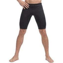 INF Short de bain SCR en néoprène - Thermique, Anti-choc, Étanche Noir 4XL