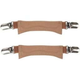 INF Lanières de Talon de Chaussure Paresseuses - Bande Élastique Antidérapante avec Clips en Alliage de Zinc (1 Paire)