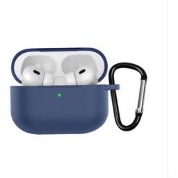 INF Étui de Protection en Silicone Compatible avec Apple AirPods Pro 3 - Anti-Rayures, Étanche Bleu foncé