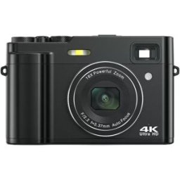 INF Appareil photo numérique 4K DC213Y avec carte TF 32 Go