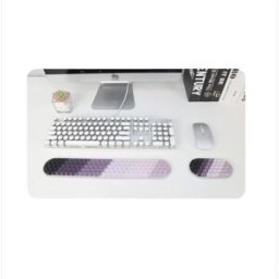 INF Ensemble de tapis de souris numérique analogique : confort ergonomique pour votre bureau Multicolore5