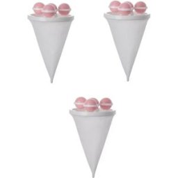INF Sac filtre anti-peluches Gyro pour machine à laver (lot de 3) - Filtre flottant PP+polyester Rose
