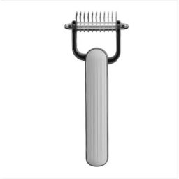 INF Peigne Démêloir pour Animaux à 11 Dents - Démêleur en Acier Inoxydable pour Chiens et Chats