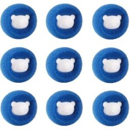 INF Boule de lavage pour machine à laver Paquet de 9