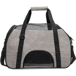 INF Sac de Transport pour Animaux de Compagnie en Maille Aérée - Léger et Portable Gris