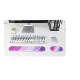 INF Ensemble de tapis de souris numérique analogique : confort ergonomique pour votre bureau Multicolore 6