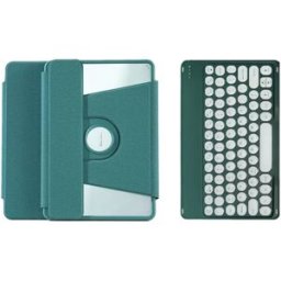 INF Étui de Protection Rotatif à 360° avec Clavier Bluetooth pour Xiaomi Pad 6 / Pro 11 pouces - Vert