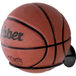 INF Support de basket-ball léger, support mural pour balle Le noir