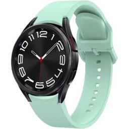 INF Bracelet de montre en silicone compatible avec Samsung Galaxy Watch6 – Dégagement rapide, Bracelet sport respirant, Boucle Vert