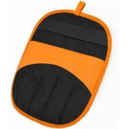 INF Gant Premium de Retrait des Poils d'Animaux : Moufle de Toilettage Double Face pour Meubles et Animaux de Compagnie Orange